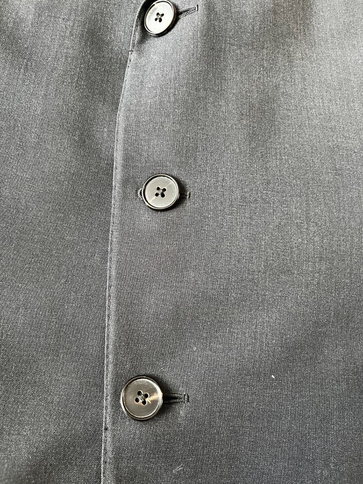 Ermenegildo Zegna High Performance Full Suit Blazer Pants Black Wool Men Size 52