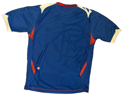 Glasgow Rangers Jersey 2006 2007 Home Shirt Umbro Football Soccer Size Men L