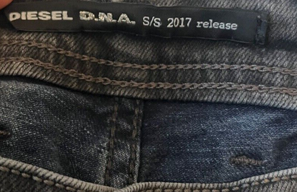 Diesel Jeans Black Mens Size 33 D.N.A 2017 Release Stretch Made in Italy