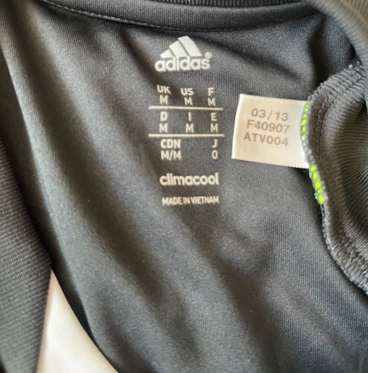 Stoke City Jersey Away Shirt 2013 2014 Long Sleeves Adidas Size Men Medium