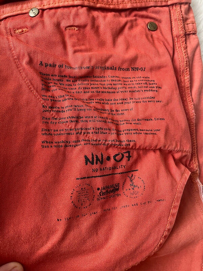 NN07 No Nationality Jakob Style Denim Cotton Shorts Men Size 30