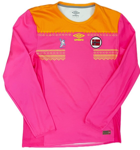 Rare Norway Handball Shirt Jersey Umbro Camiseta Trikot Mailot Size Men L