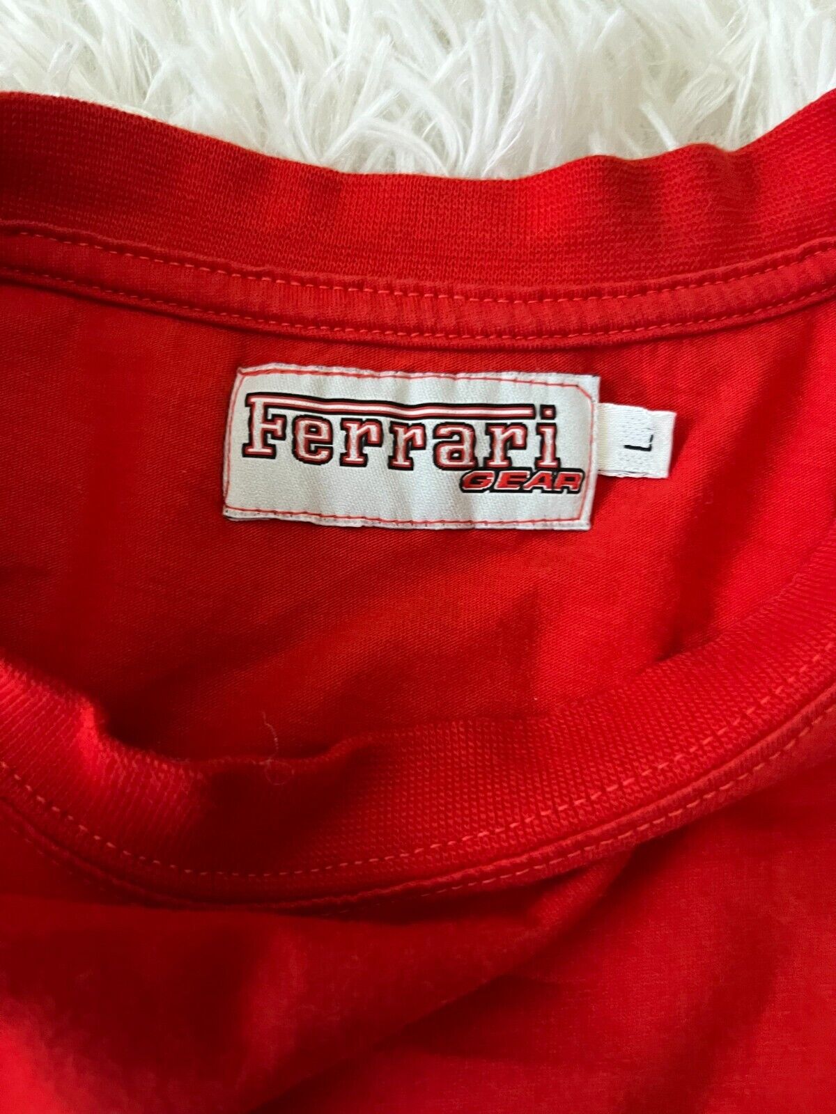 Ferrari Gear Shirt Jersey F1 Formula Camiseta Trikot Mailot Size Men L