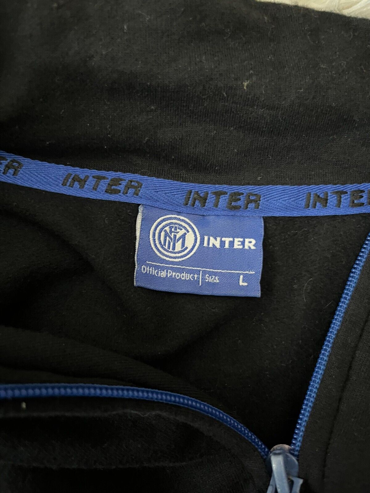 Inter Milan Football Training Presentation Jacket Sudadera Size Men L