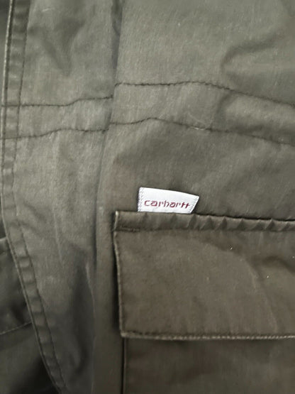 Carhartt WIP Battle Parka Jacket Hooded Women Size XS