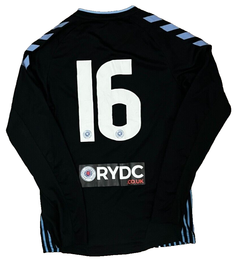 Glasgow Rangers 2019 2020 B Team Away Shirt Jersey Hummel Camiseta Player Issue