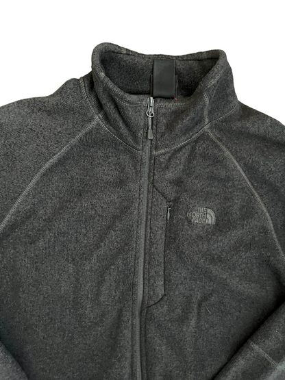 North Face Size Men L Polyester Sweatshirt Sweater Jacket Full Zip
