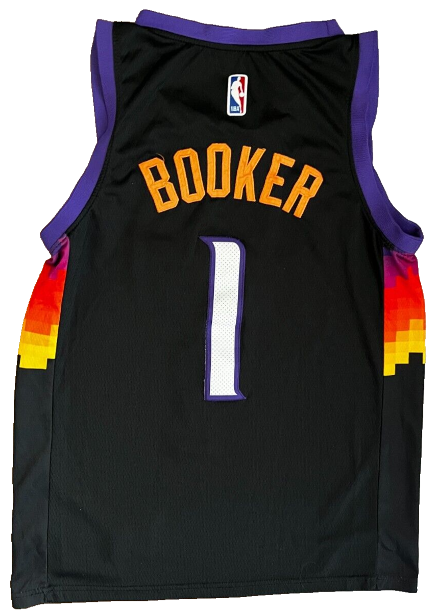 Devin Booker Phoenix Suns Jersey Swingman Nike Shirt Size Men 44 Replica