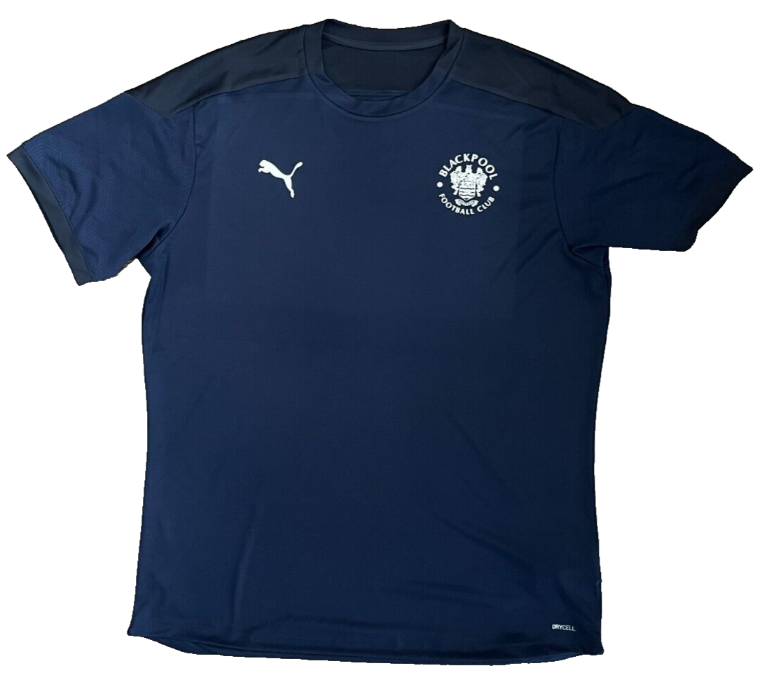 Blackpool Training Shirt Jersey Puma Camiseta Trikot Mailot Men Size XL