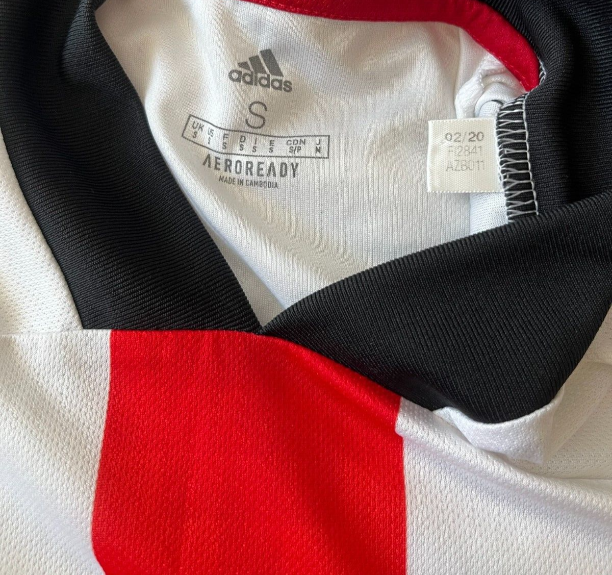Sheffield United Jersey Home Shirt 2020 2021 Adidas Size Men Small