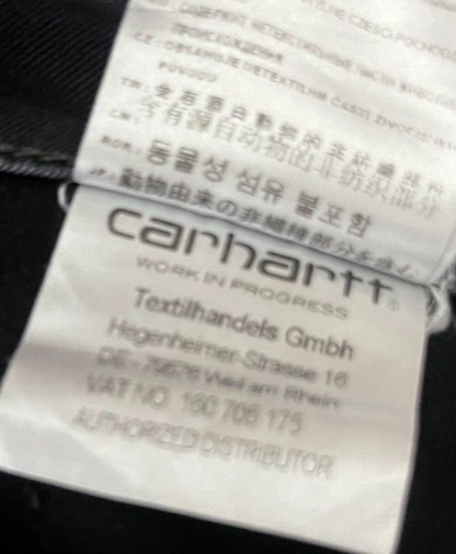 Carhartt WIP Gray Trousers Mens Size 30x32 Vicious Pants Trousers