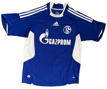 Schalke 04 2008 2009 2010 Home Shirt Jersey Adidas Camiseta Size Youth XL