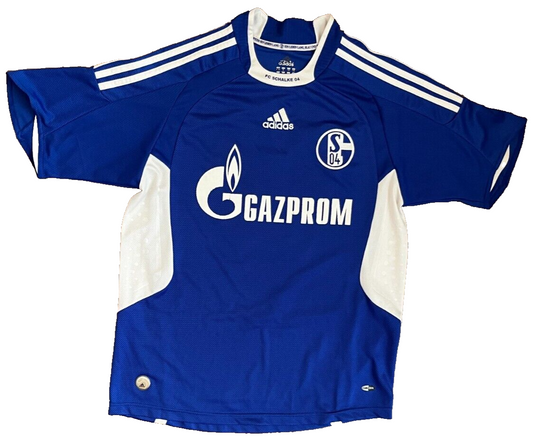 Schalke 04 2008 2009 2010 Home Shirt Jersey Adidas Camiseta Size Youth XL