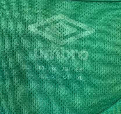Ireland Jersey Pro Training Shirt Umbro Football Size Men XL