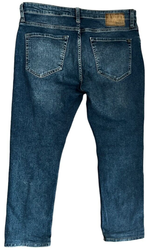 Mavi Jeans Blue Mens Marcus Slim Straight Leg Denim Pants CHECK MEASURMENTS