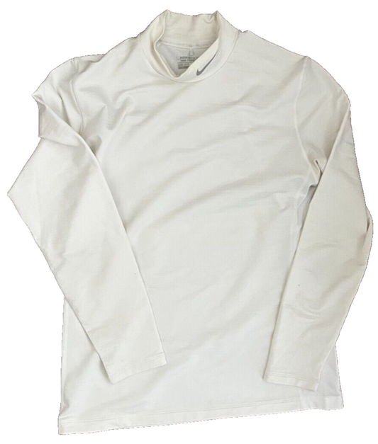 Nike Golf Tour Performance Training Sweatshirt Sweater Pullover Size L White