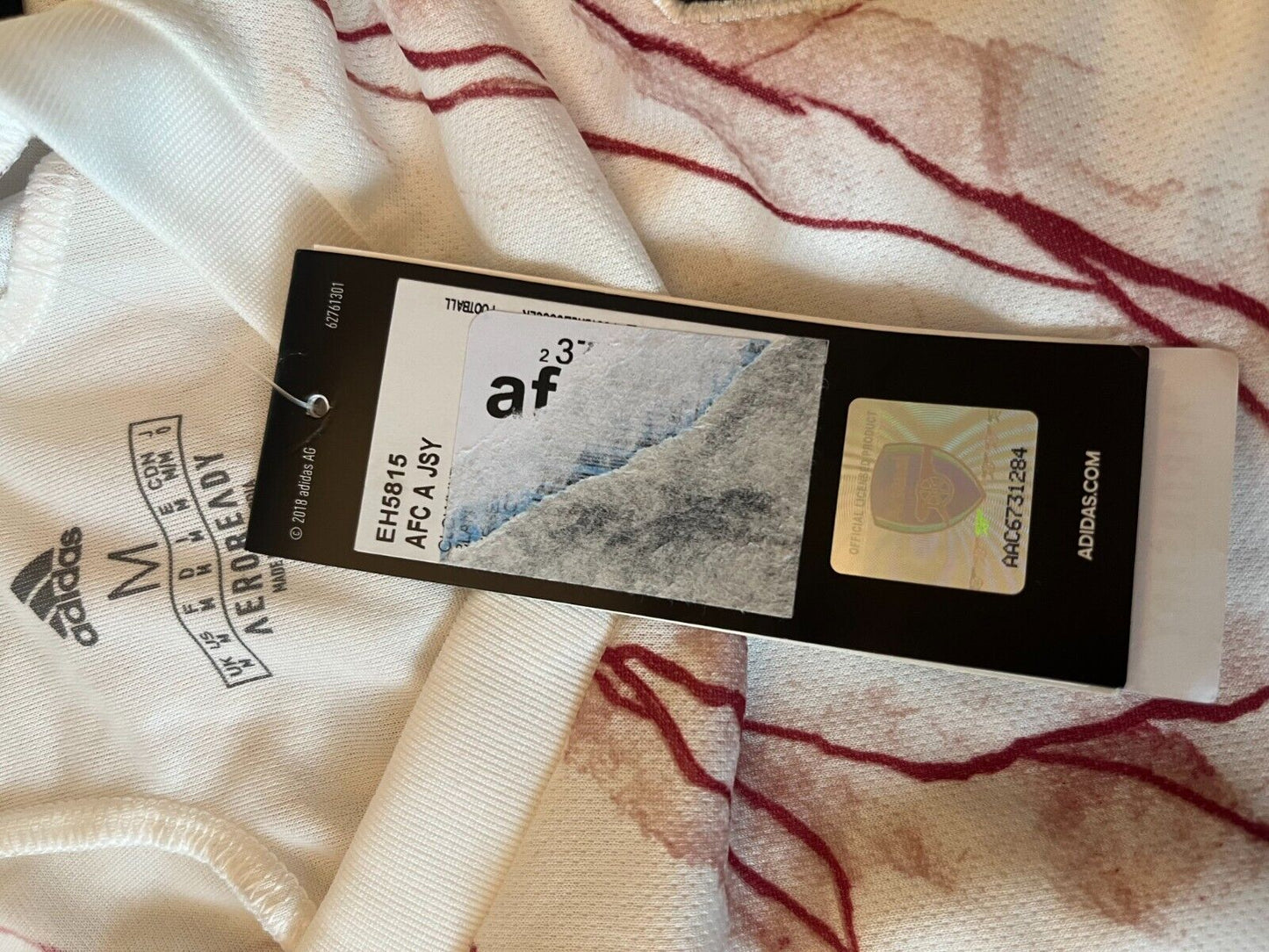 BNWT Arsenal Jersey 2020 2021 Away Shirt Adidas Football Size Men M