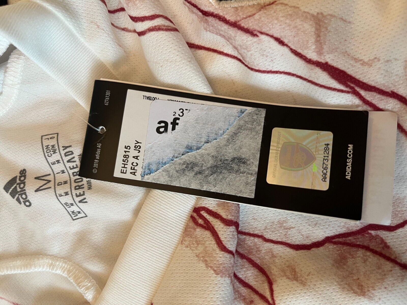 BNWT Arsenal Jersey 2020 2021 Away Shirt Adidas Football Size Men M