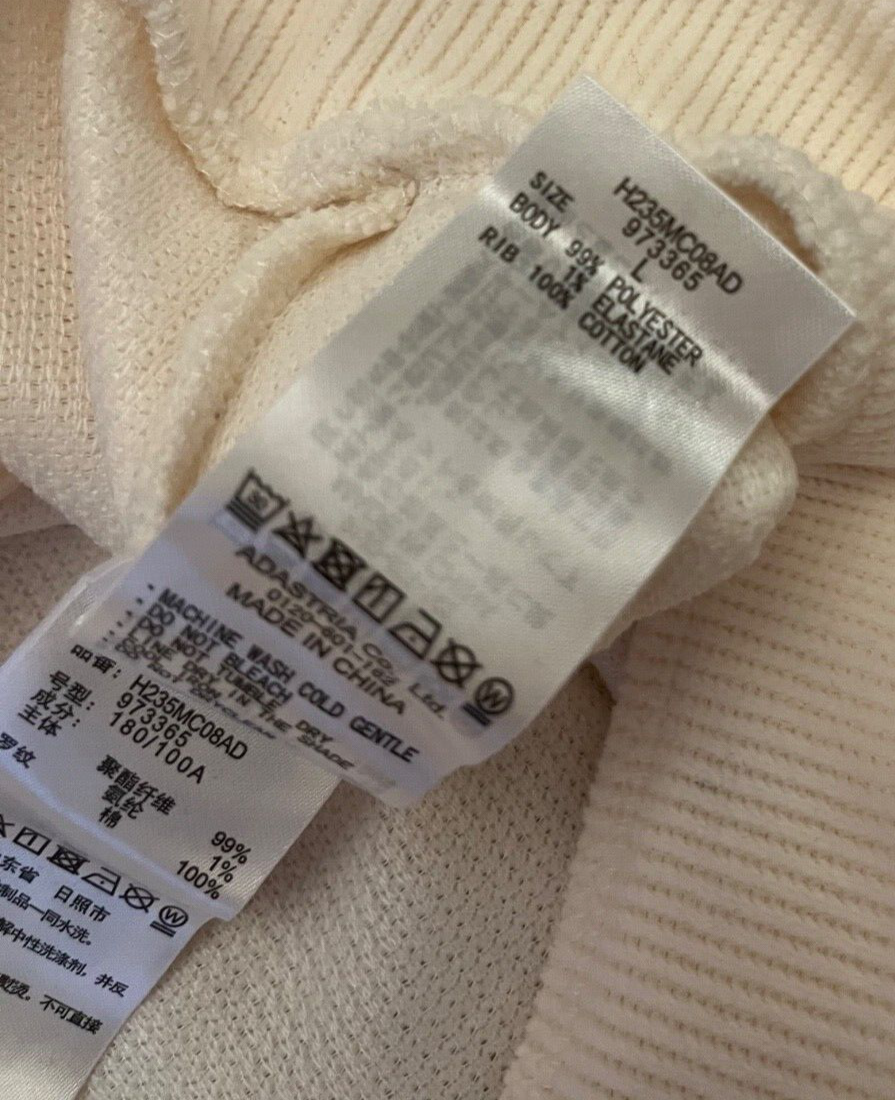 Niko And... Polo Sweater Pullover Old Money Style White Collared Men Size L