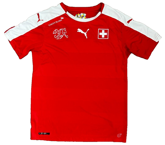 Switzerland 2016 2017 2018 Home Shirt Jersey Puma Camiseta Trikot Mailot YXXL