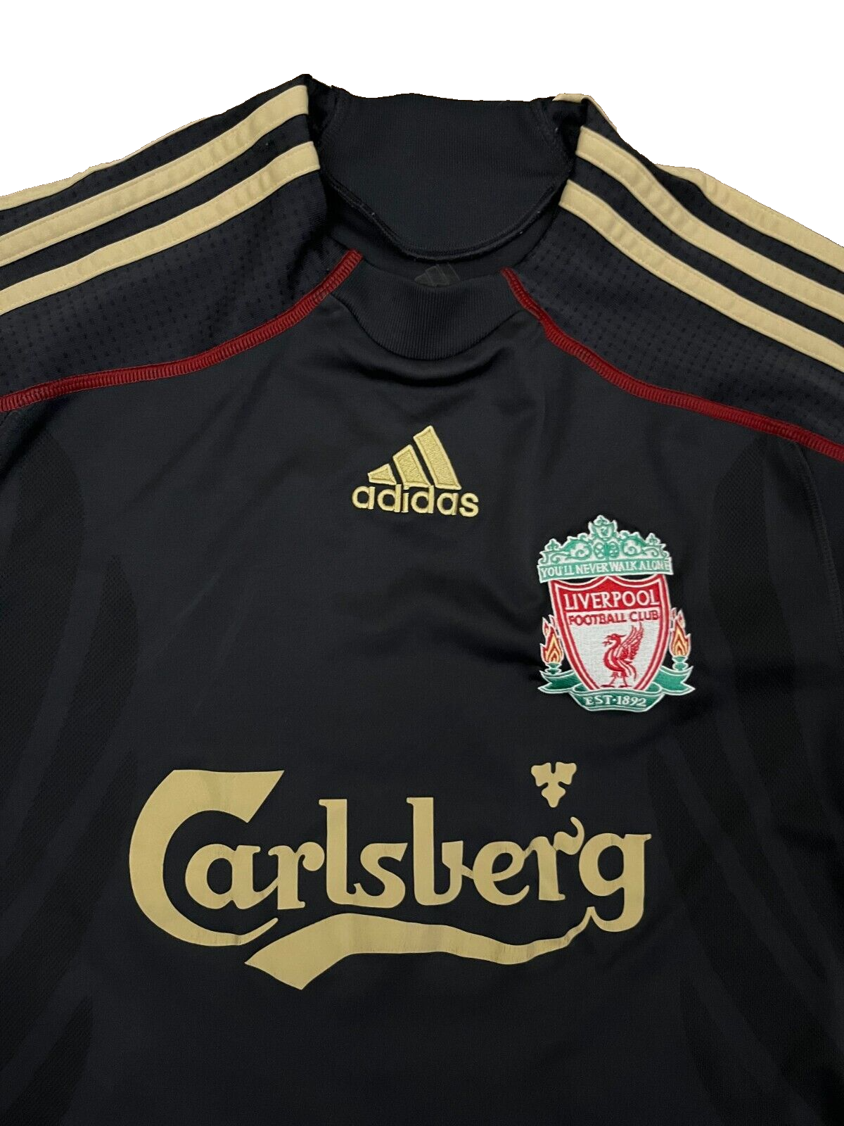 Liverpool 2009 2010 Mascherano Away Shirt Jersey Adidas Camiseta Trikot Mailot S