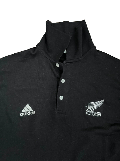Vintage New Zealand All Blacks Rugby Home Shirt Jersey Adidas Camiseta Size XL