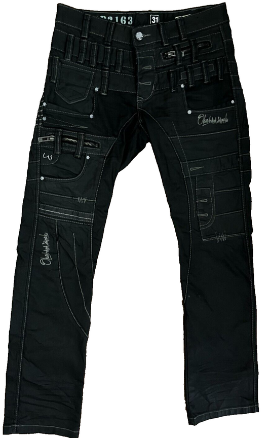 Japrag Japan Jeans Denim Men Size 31 Okishana Samoki Limited Edition Black