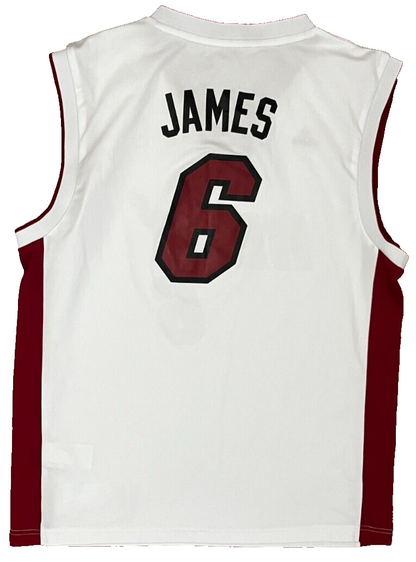 Lebron James 2013 Miami Heat Shirt Jersey Adidas Camiseta Trikot Mailot Size M