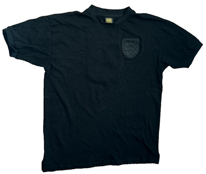 England Football Jersey 1970 Black Shirt ScoreDraw Size Men XL