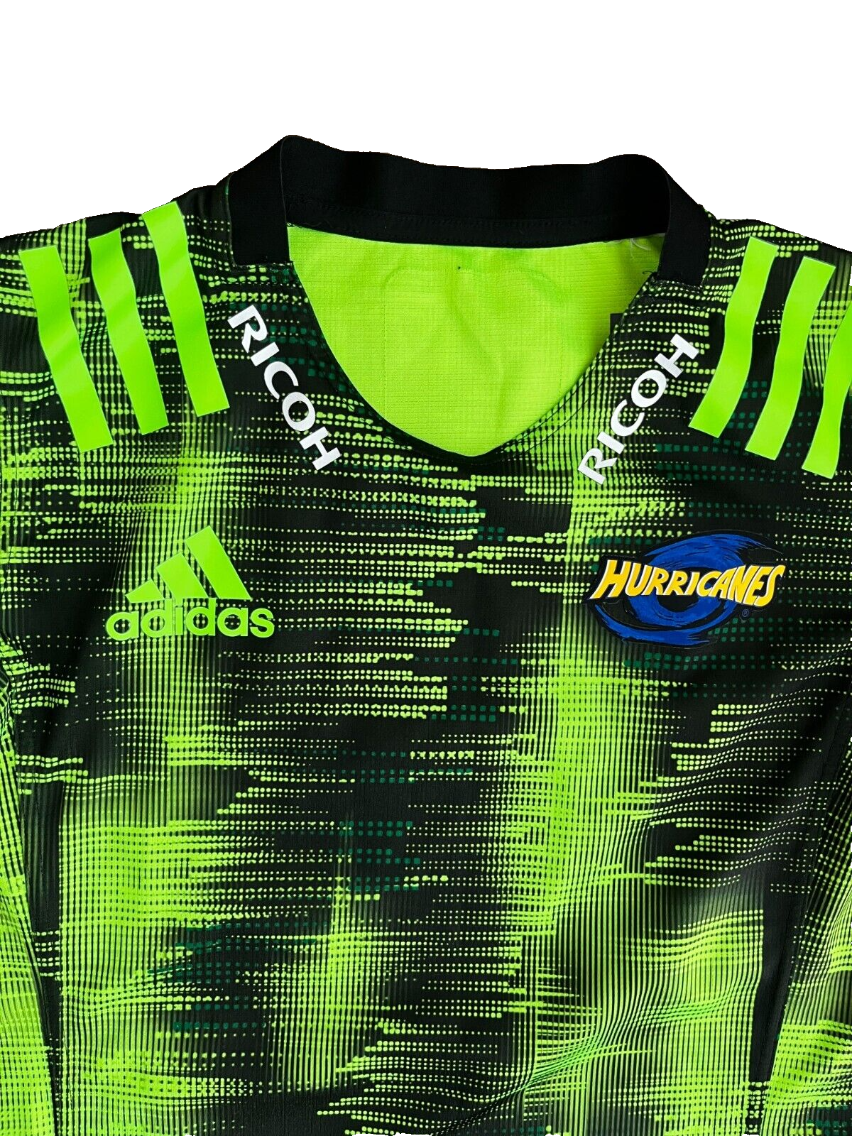 New Zealand Hurricanes Rugby Training Shirt Jersey 2020 Adidas Size Men 10