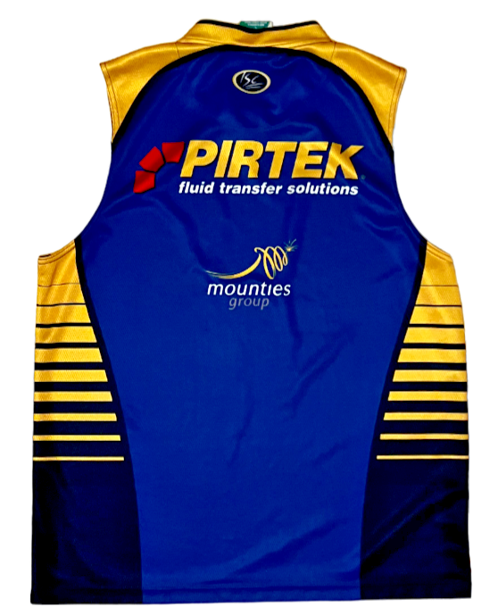 Parramatta Eels Rugby 2004 Home Shirt Jersey ISC Camiseta Trikot Mailot Size L