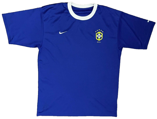 Brazil Football 2006 Away Shirt Jersey Nike Camiseta Mailot Trikot Size Men XL
