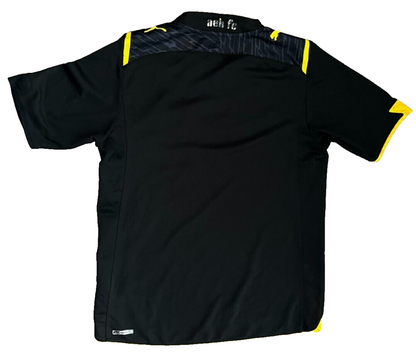 AEK Athens 2009 2010 Away Shirt Jersey Puma Camiseta Trikot Mailot Size Men M