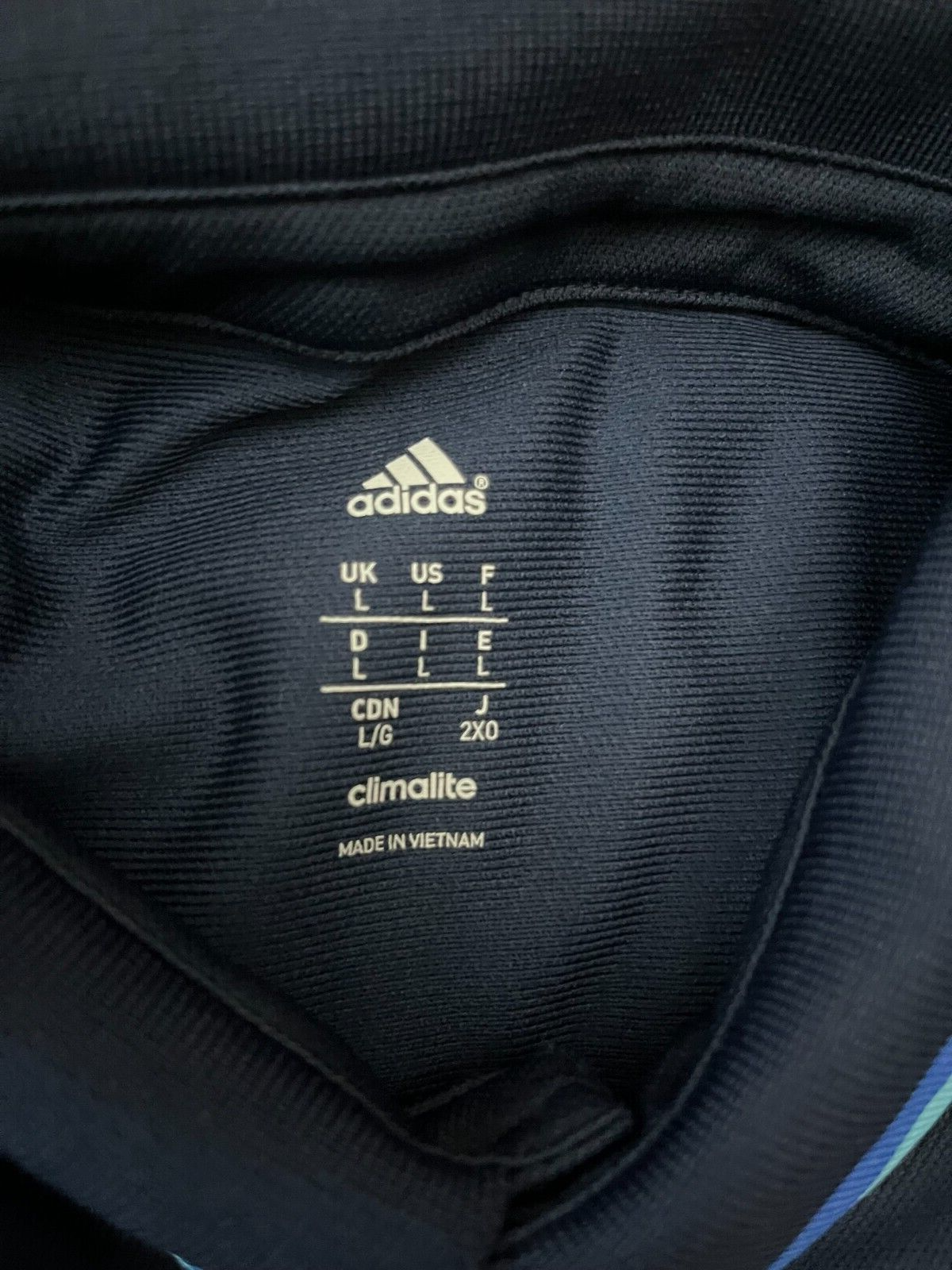 Sunderland Polo Training Shirt Jersey Adidas Camiseta Trikot Mailot Size Men L