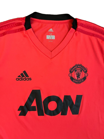 Manchester United Jersey 2018 2019 Training Shirt Football Adidas Size Men M