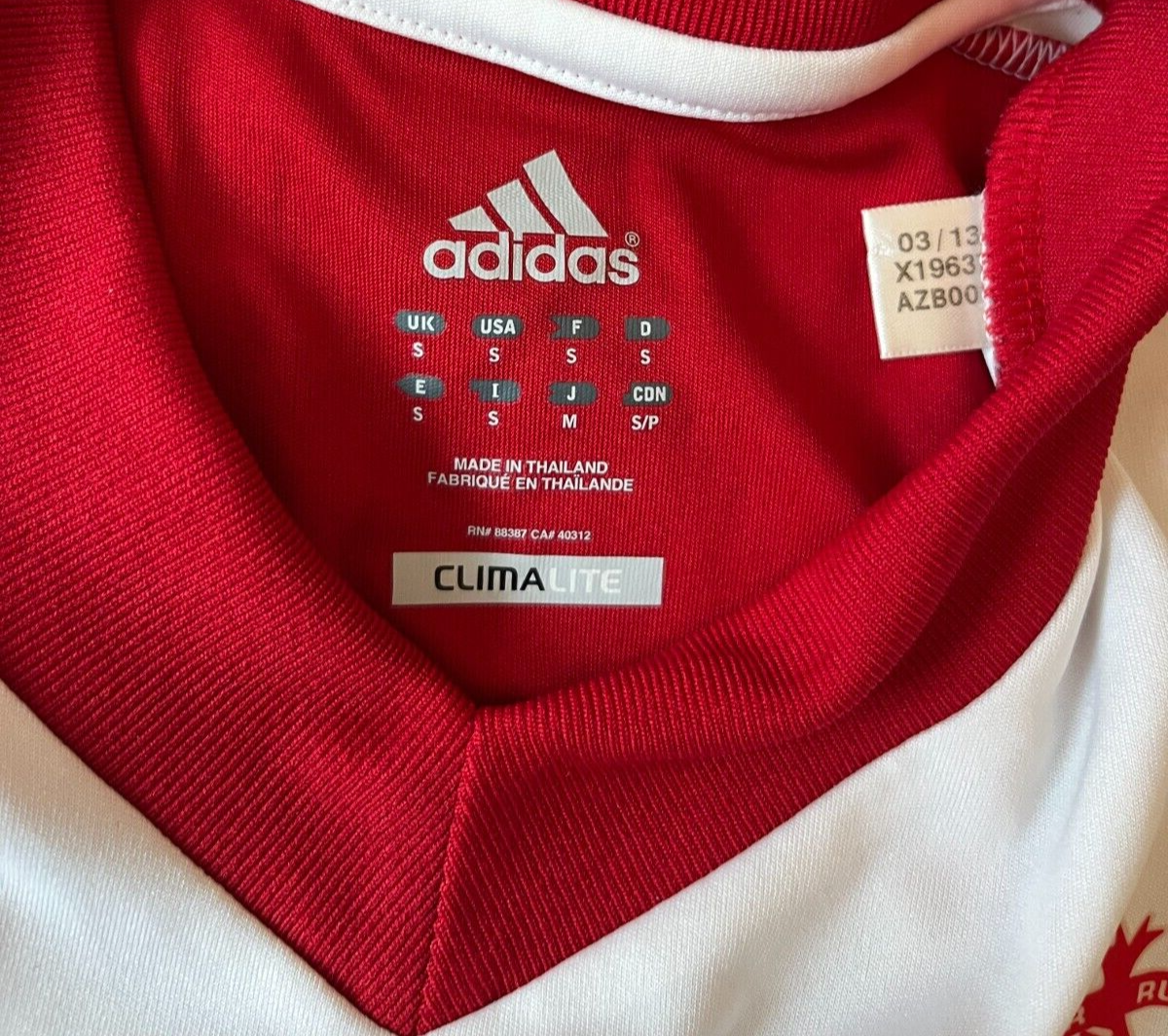 Munster Rugby Jersey Training Shirt Adidas Size Men S