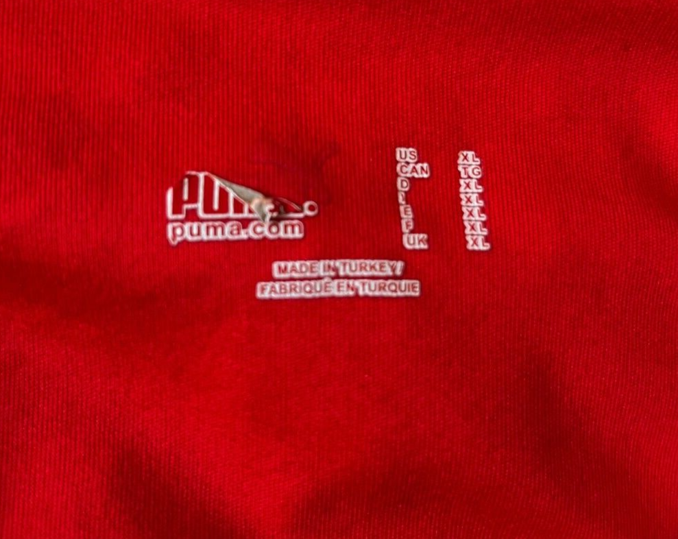 Switzerland Jersey 2008 2009 2010 Home Shirt Puma Football Size Men XL