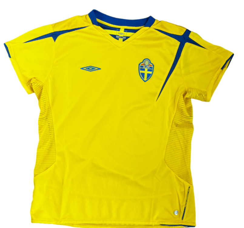 Sweden 2005 2006 2007 Home Shirt Jersey Umbro Camiseta Trikot Mailot Size Men S