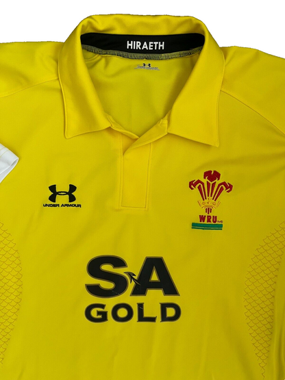 Wales Rugby 2008 2009 Away Shirt Jersey Under Armour Camiseta Trikot Mailot XL