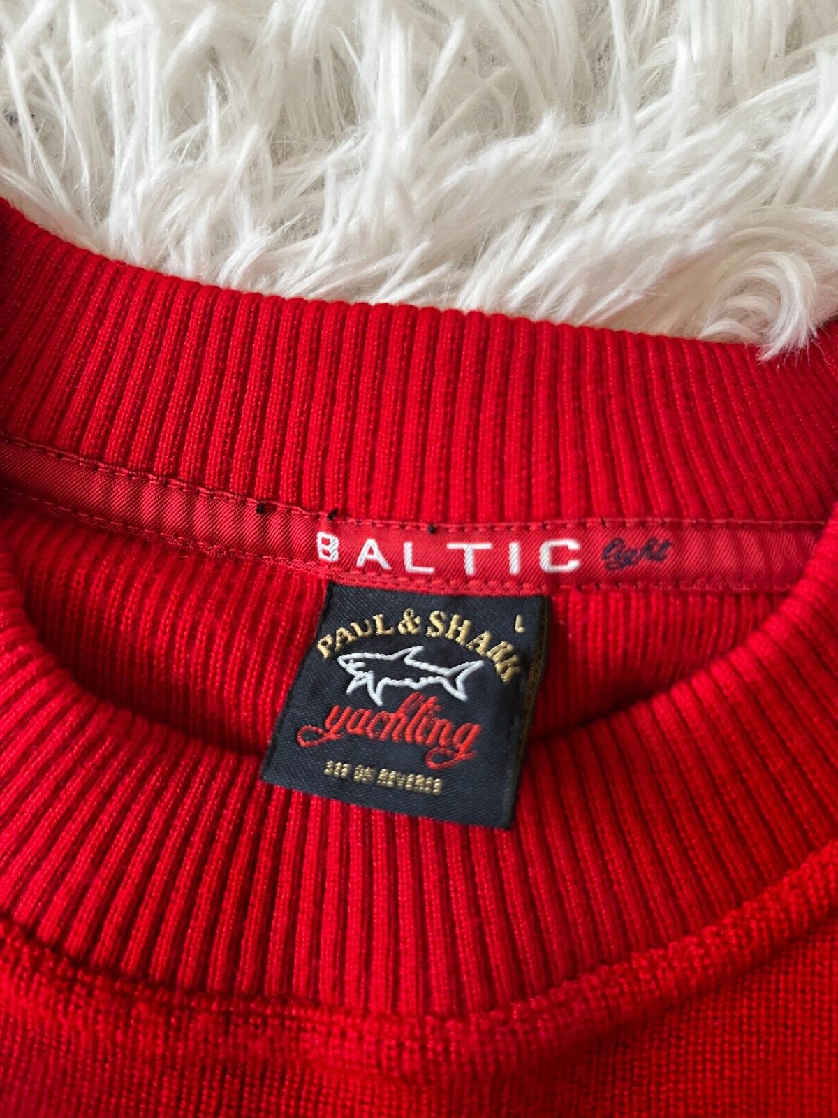 Paul Shark Baltic Light Sweatshirt Sweater Pullover Merino Wool Size Men L