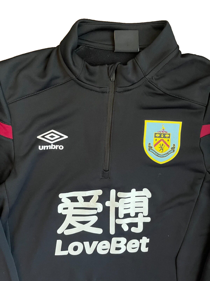 Burnley Football Training Top Long Sleeve Jacket Sweat Umbro Size Men S