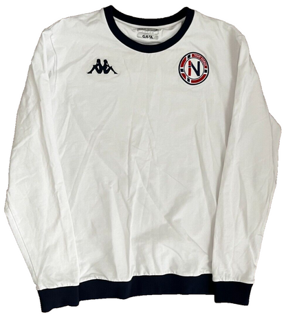 Norway Norge Sweatshirt Mens Size L White Long Sleeve Shirt Pullover Kappa