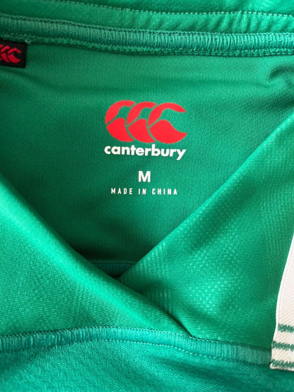 Ireland Rugby IRFU Jersey 2017 2018 Home Shirt Canterbury Vapodri+ Size Men M