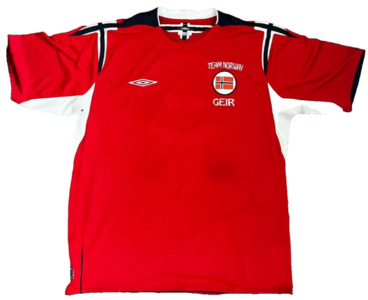 Norway Hill Climbing Team Shirt Jersey Umbro Camiseta Trikot Mailot Size Men XL