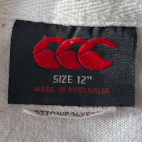 Vintage Ireland IRFU Rugby Jersey Training Polo Shirt Canterbury Size Men 12