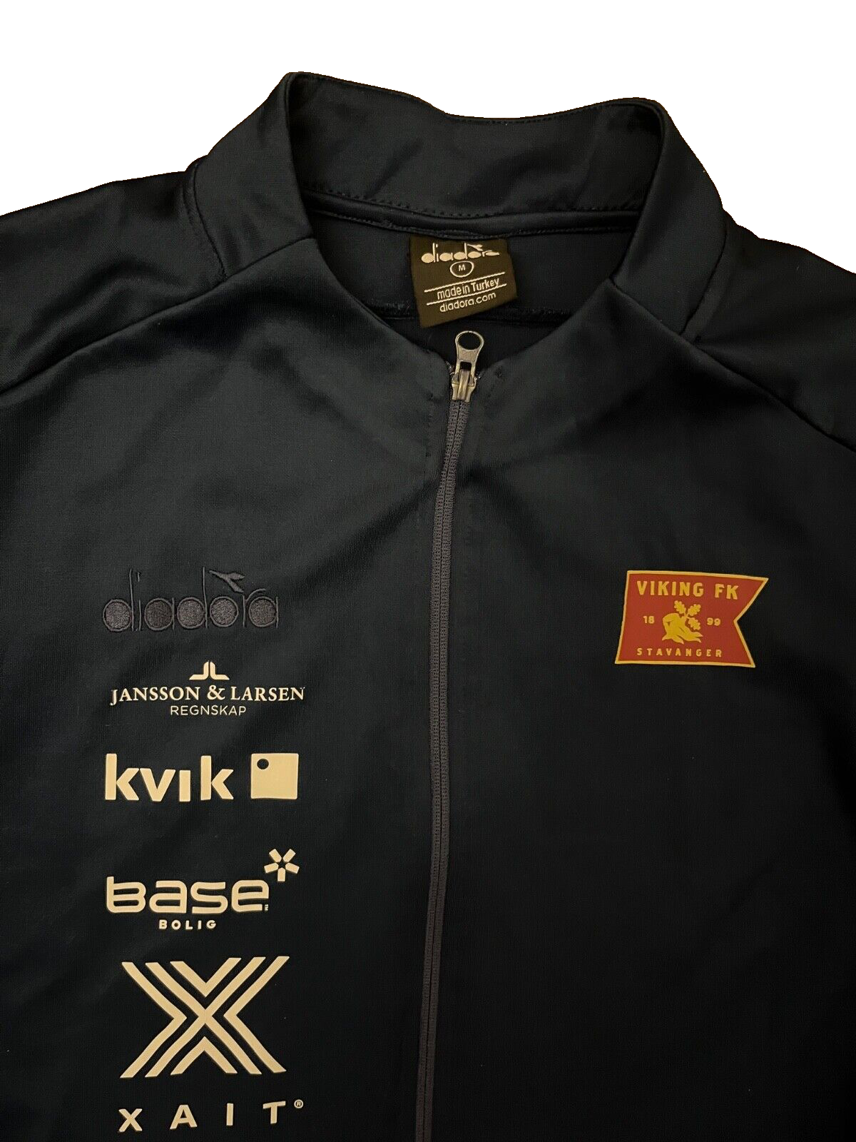 Viking FK Stavanger Football Training Jacket Diadora Men Size M
