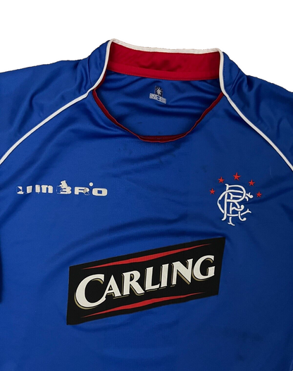 Glasgow Rangers 2005 2006 Home Shirt Jersey Umbro Camiseta Trikot Mailot Size XL