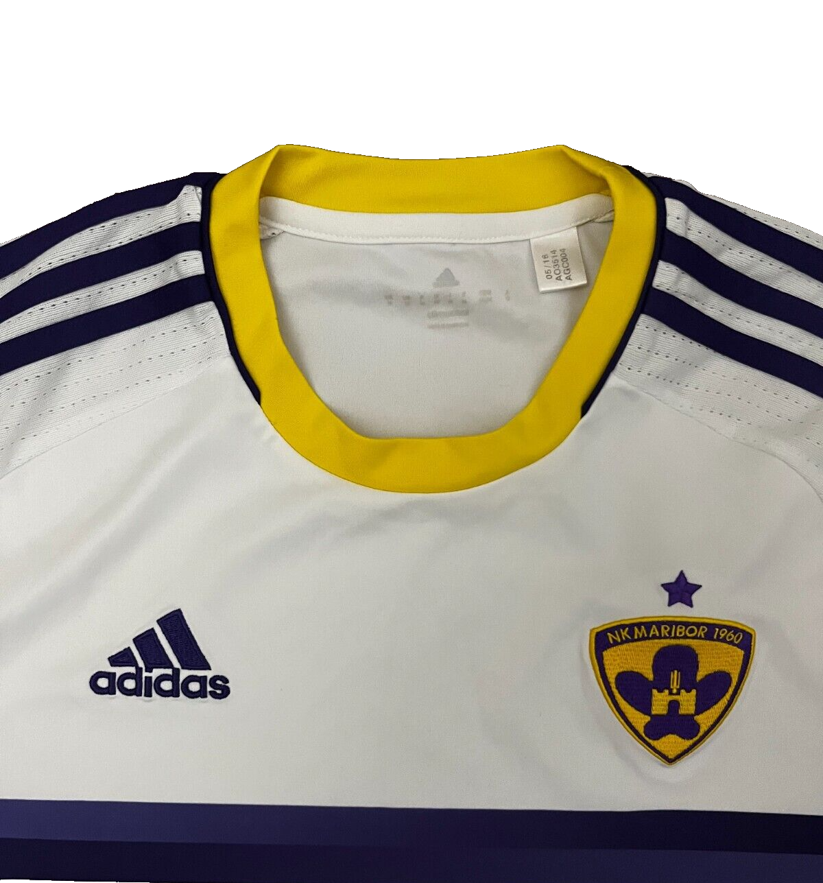 NK Maribor 2016 2017 Away Shirt Jersey Adidas Camiseta Trikot Mailot Size Men M