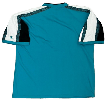 Vintage Florida Marlins MLB Shirt Jersey Starter Camiseta Trikot Mailot Men XL