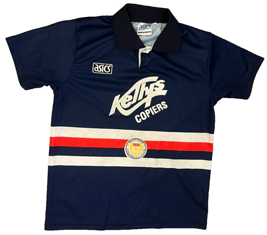 Vintage Dundee FC Jersey 1992 1993 Home Shirt Asics Football Size Men M